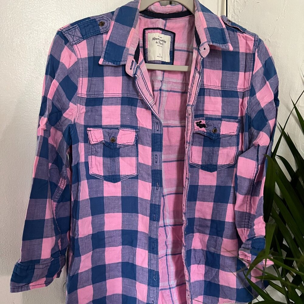 Abercrombie & Fitch vintage plaid button down